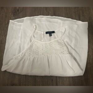 White Eyelet Blouse